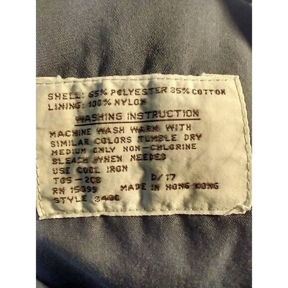 Vintage 80s Beige Trench Coat Rain Duster Jacket Belted Purple Lining Size 16 - Picture 8 of 8